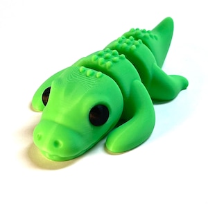 Modelo articulado de cocodrilo