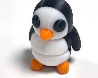Modelo articulado de pinguim