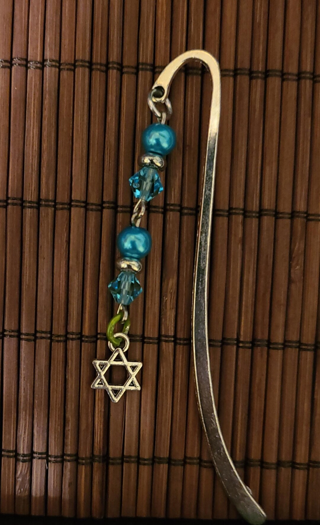 Star of David Beaded Bookmarks (medium) - Etsy