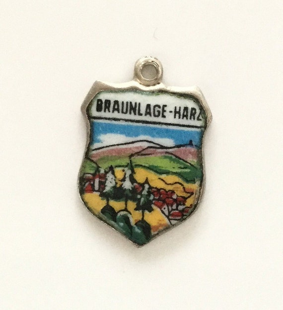 Braunlage Harz Germany - Vintage Enamel Souvenir T