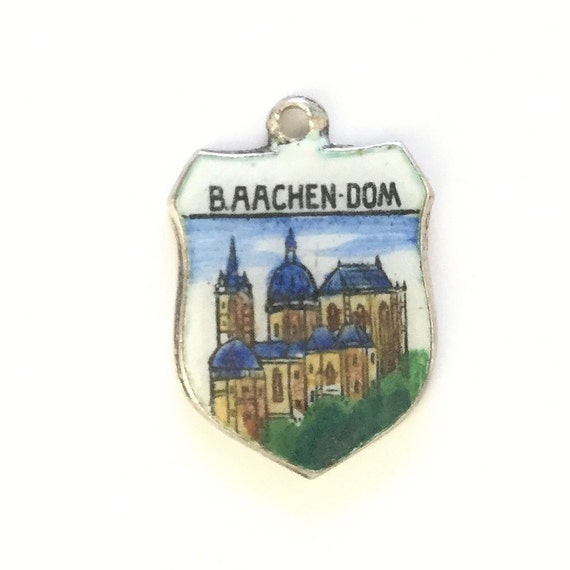 Baachen Germany - Vintage Enamel Souvenir Travel … - image 1