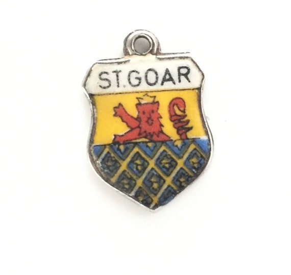 St Goar Germany - Vintage Enamel Souvenir Travel … - image 1