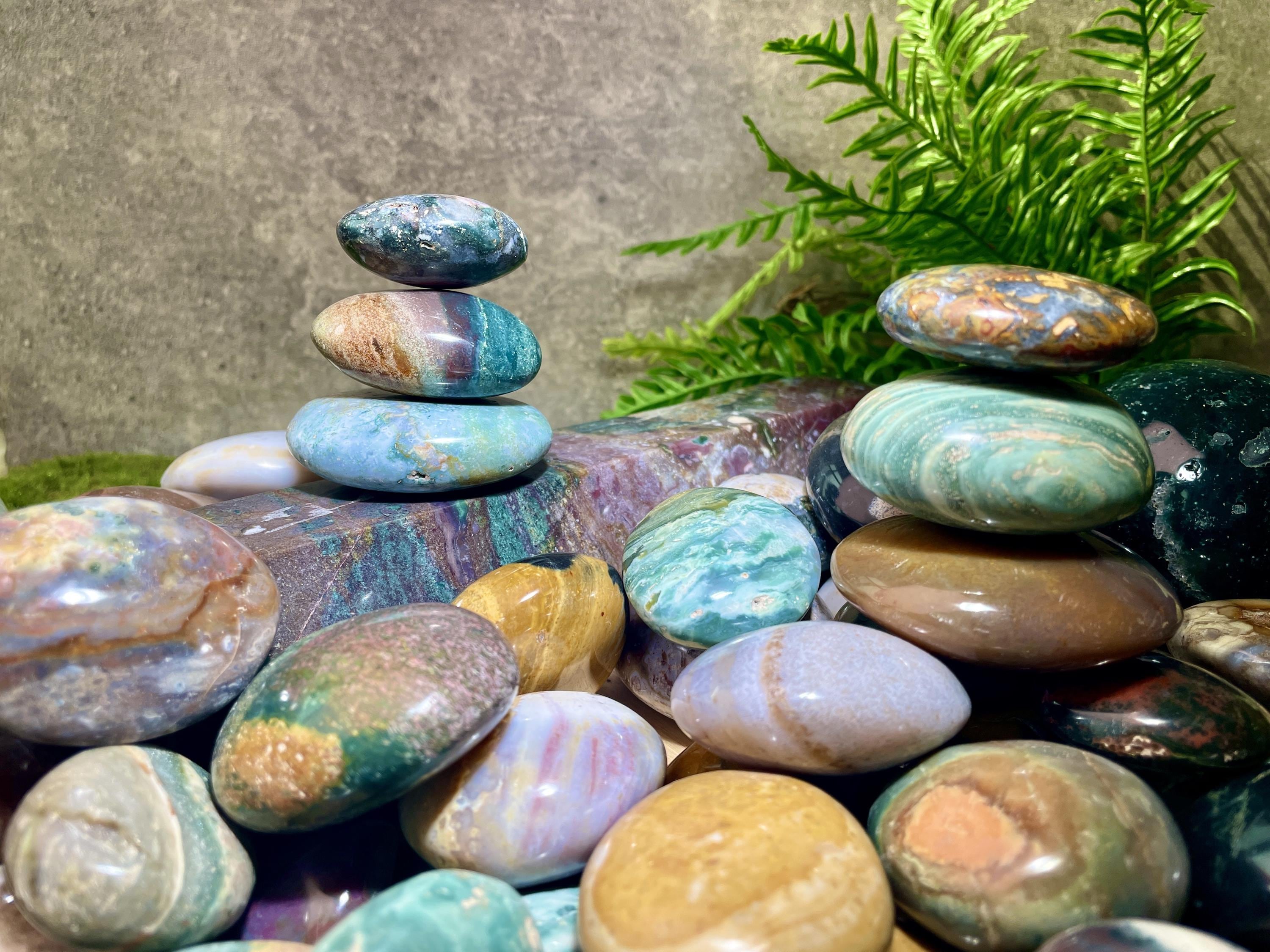 Palmstone ocean jasper - Etsy 日本