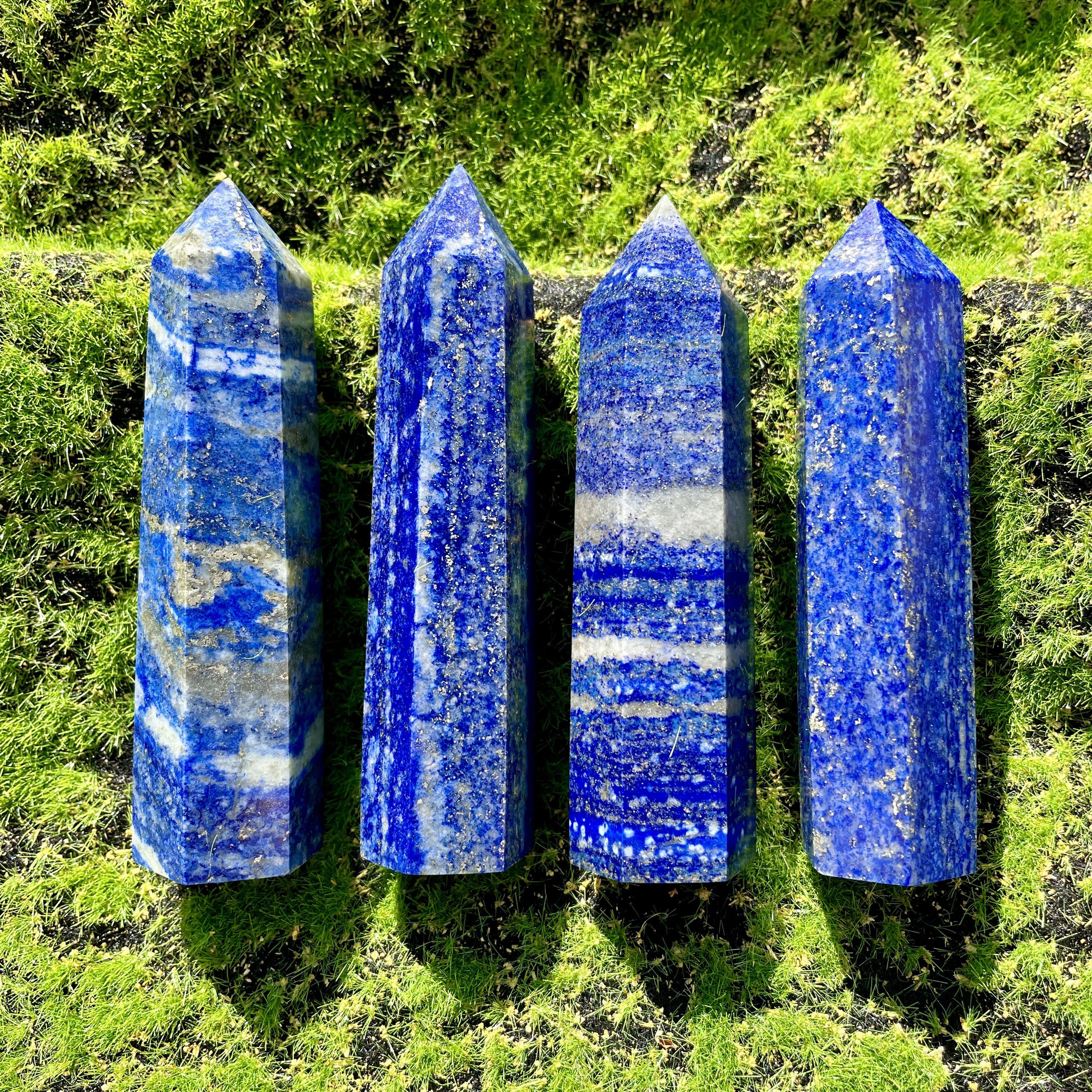 L'obelisco Con Bacchetta Magica A Punta Di Pietra Di Cristallo - Foto 7