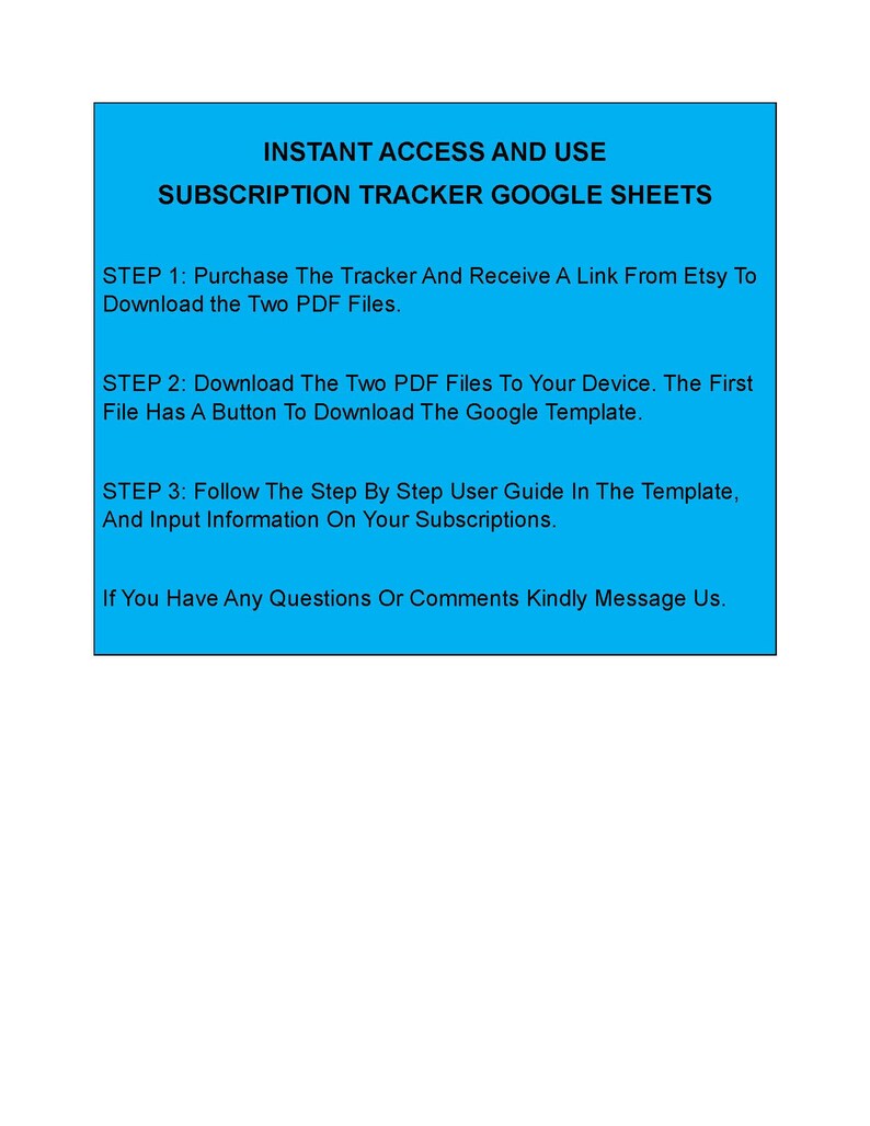 Subscription and Renewals Tracker - Monthly & Annual, Google Sheets ...