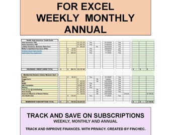 Śledzenie subskrypcji i odnowień (dla programu Excel)