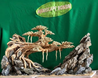 流木盆栽水槽アクアスケープ樹木植物盆栽樹木景観魚水槽装飾 - Etsy 日本