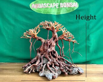 流木水槽盆栽木植物木製アクアスケープアクアスケープ盆栽流木水槽装飾