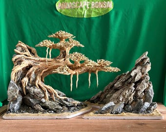 流木盆栽水槽水景樹木植物盆栽木風景水槽装飾 - Etsy 日本