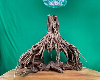 Driftwood stump aquarium aquascape hardscape betta fish tank cave decorations