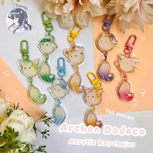 Archon Dodoco Keychains | Genshin Impact