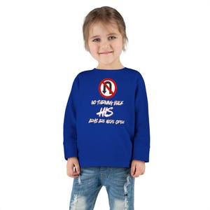 Christian Faith Message Toddler Long Sleeve Tee, Religious Kids Tee, Inspirational Baby Shirt, Christian Baby Clothes, Church Kids Apparel