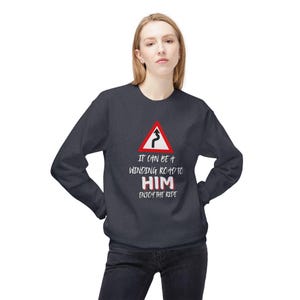 Christian Faith Message Sweatshirt, Religious Softstyle Fleece Crewneck, Unisex Christian Apparel, Inspirational Clothing, Faith-based