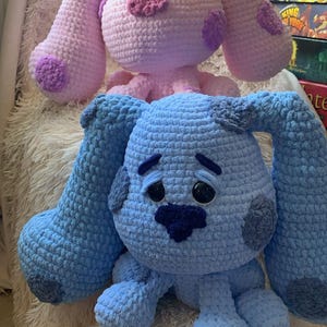 Emotional Support Blue & Magenta