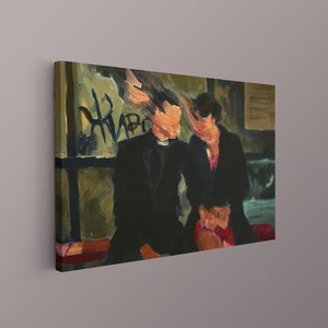 Fleabag Tv Show Leinwanddruck, Fleabag Abstrakter Kunstdruck, Vintage Drucke, minimalistische Wandkunst, ästhetisches Plakat, Hauswanddekor