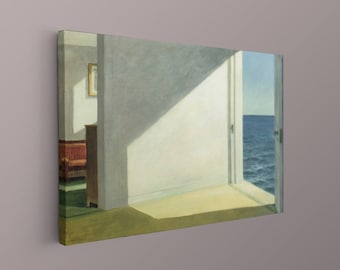 Rooms by the Sea (1951) Canvas, Edward Hopper Print, Edward Hopper Wall Art, Edward Hopper Exhibition Reproduction Canvas Print