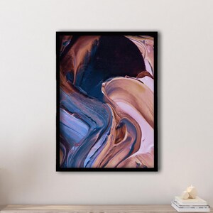 Framed Bloom Album Canvas, Bloom Album Cover Poster, Rufus Du Sol Music Poster, Perfect Music Fan Gift, Rufus Du Sol Wall Decor