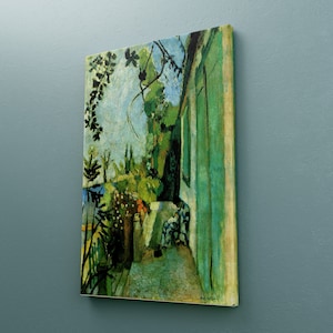 The Terrace Canvas, Henri Matisse Saint-Tropez Poster, Henri Matisse Wall Art, Henri Matisse Print, Exhibition Print, Matisse Wall Decor