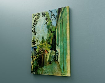 The Terrace Canvas, Henri Matisse Saint-Tropez Poster, Henri Matisse Wall Art, Henri Matisse Print, Exhibition Print, Matisse Wall Decor