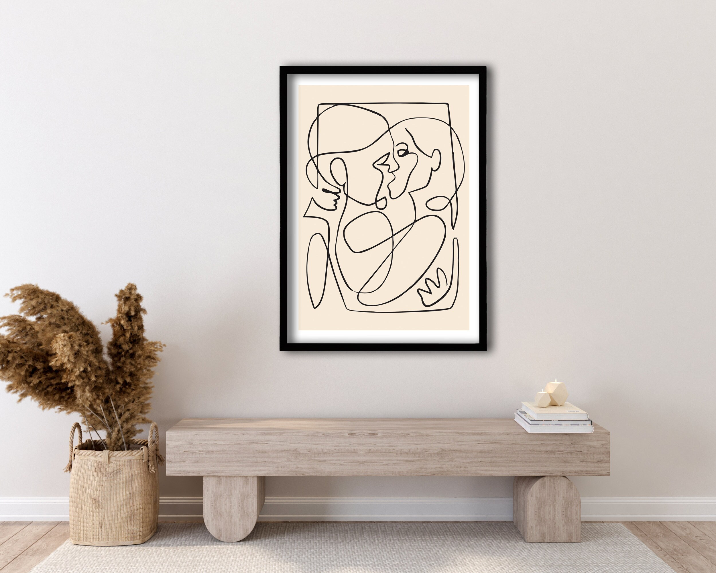 Picasso fish art - Etsy 日本