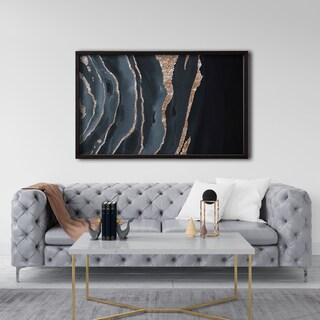 Quadro Astratto Su Tela – Stampe Minimaliste Nero, Bianco E Beige – Poster Senza Cornice 40x60 Cm