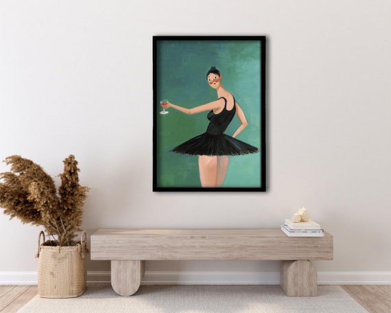 Framed Ballerina Kanye West, Runaway Beautiful Dark Twisted