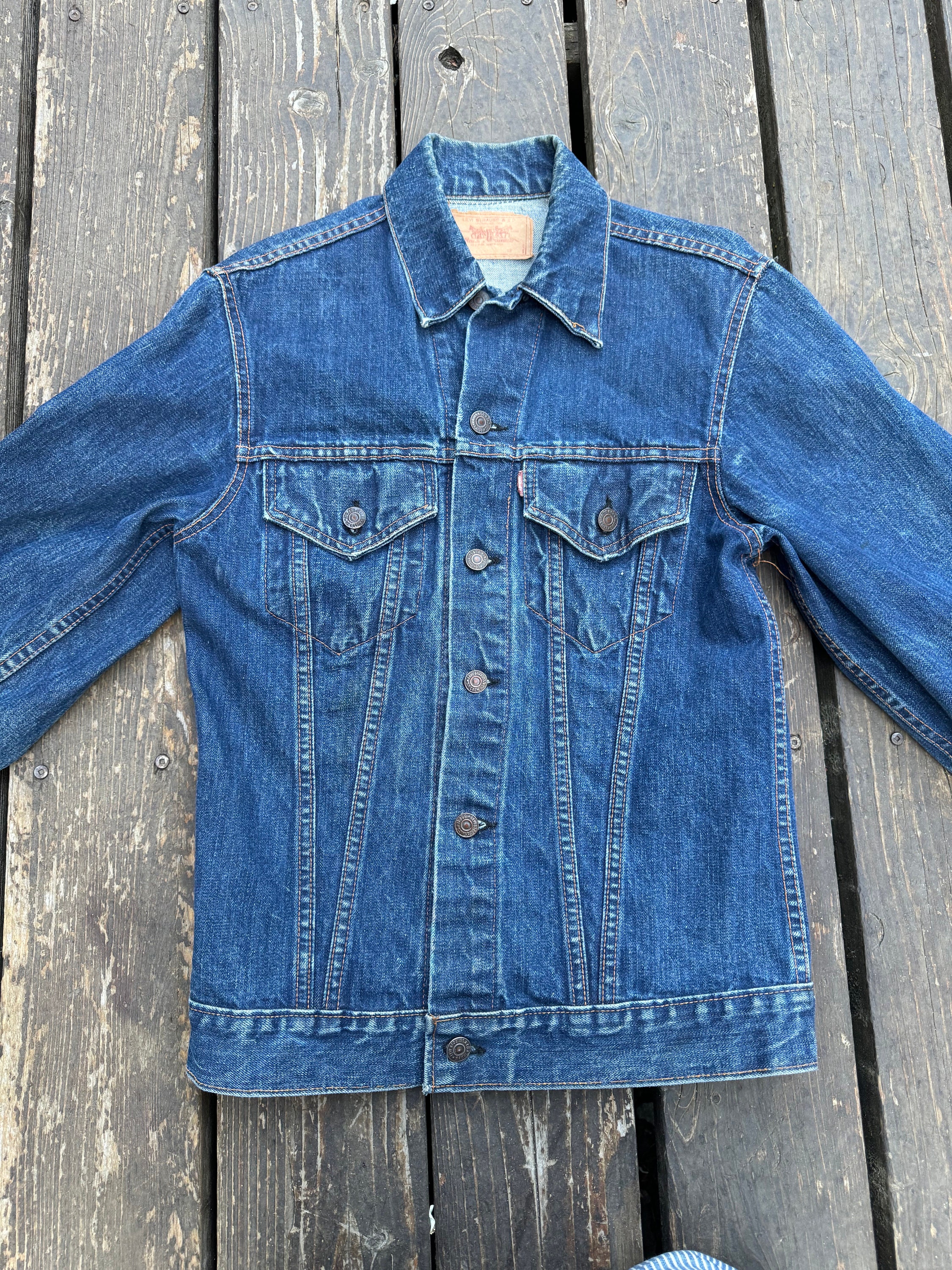 Vintage 1960's Levi's Big E Type Three All-cotton Denim Vintage 1960's Levi's Big E Type Three All-cotton Denim