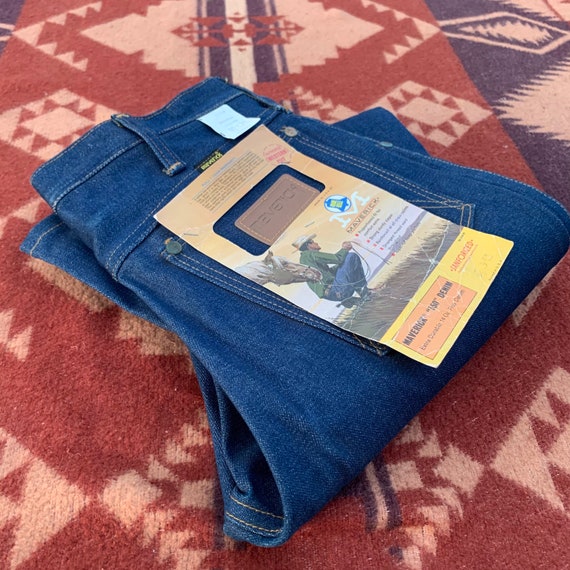 Vintage 1970’s New Old Stock Maverick Jeans/ 70’s