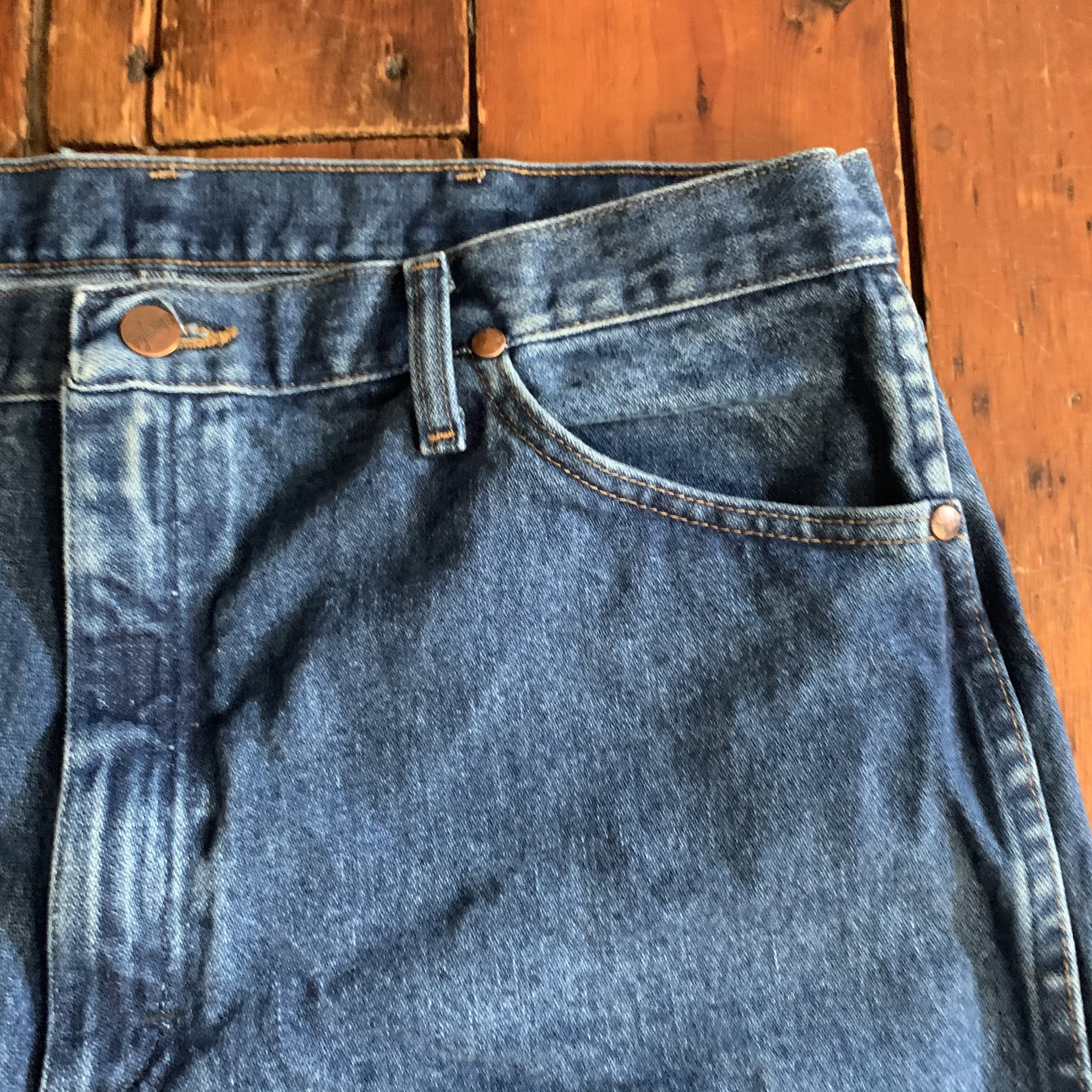 Vintage Wrangler Jeans, 36x34, Style 13MWZ/ All-cotton Denim