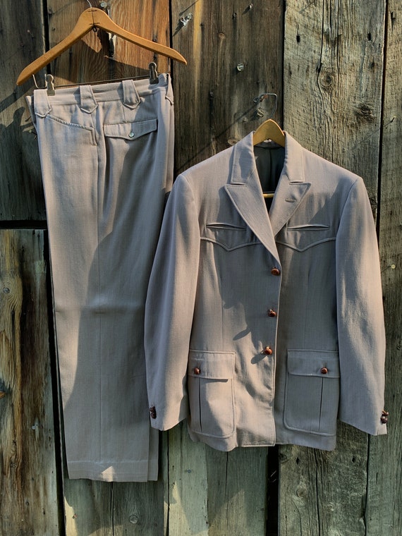 1962 Gross Original Gabardine Western Suit