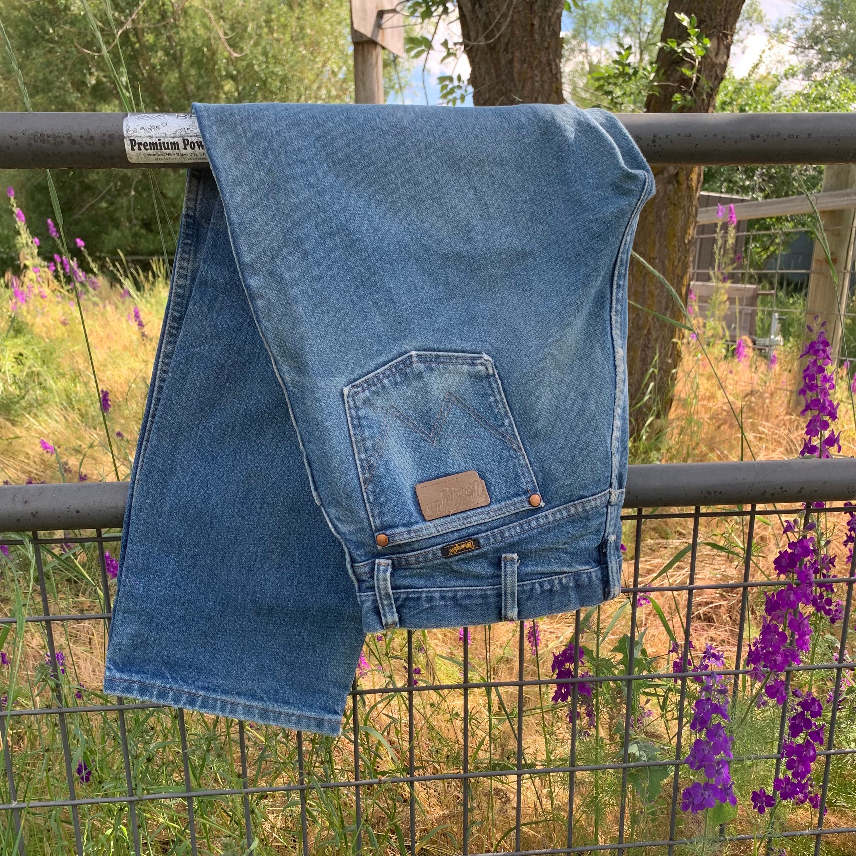 s Vintage Wrangler Jeans x Style MWZ/ All cotton   Etsy