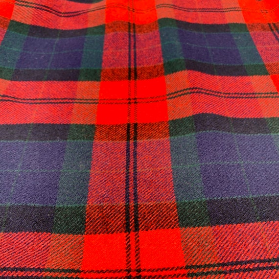 Vintage 1940’s 100% Virgin Wool Chippewa Tartan W… - image 4