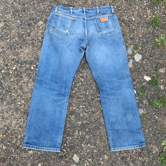 1980’s Vintage Wrangler Jeans, 36x30, Style 13MWZ… - image 7