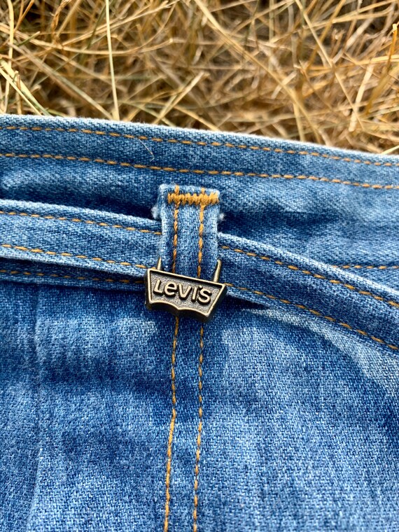 Vintage 1970’s Levi’s Denim Wrap Skirt
