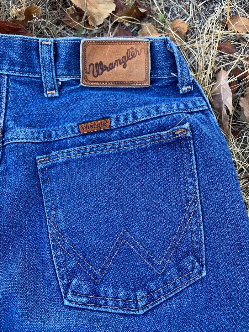Vintage 1970s Ladies No Fault Wrangler Jeans /70s Wranglers/ All Cotton