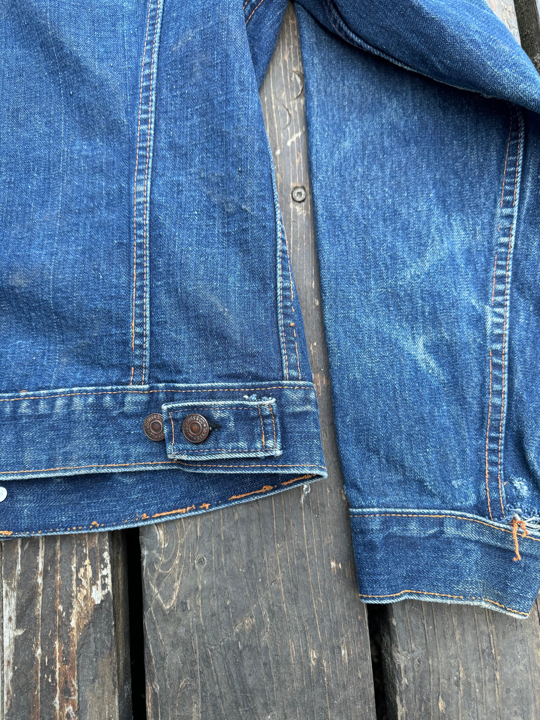 Vintage 1960's Levi's Big E Type Three All-cotton Denim Vintage 1960's Levi's Big E Type Three All-cotton Denim