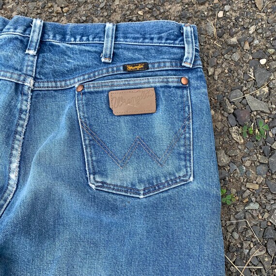 1980’s Vintage Wrangler Jeans, 36x30, Style 13MWZ… - image 8