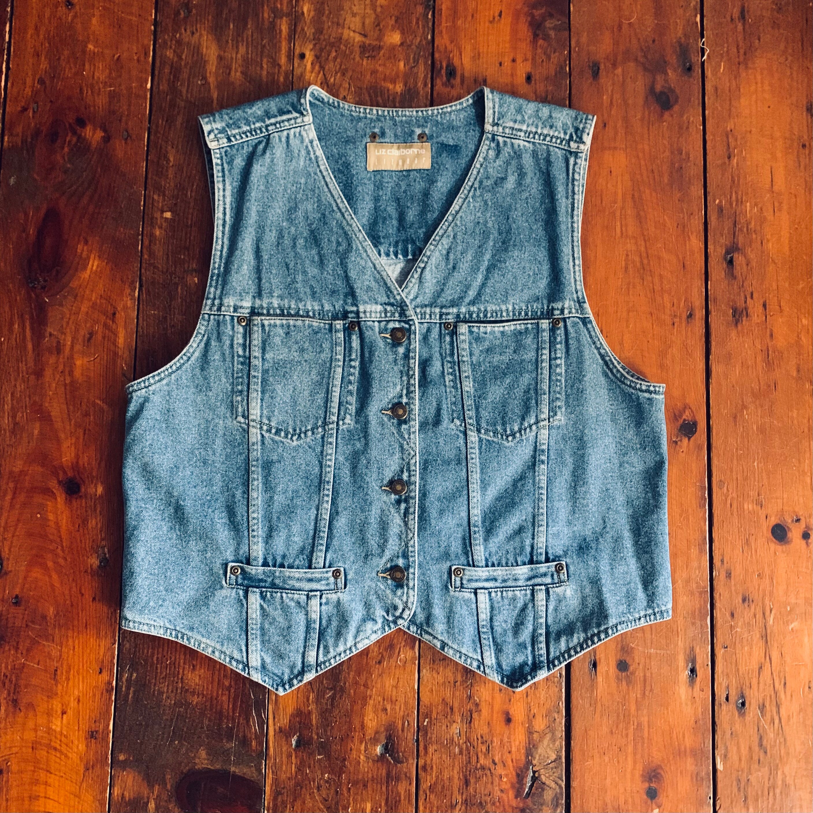 Quintessential 80s All-cotton Denim Liz 