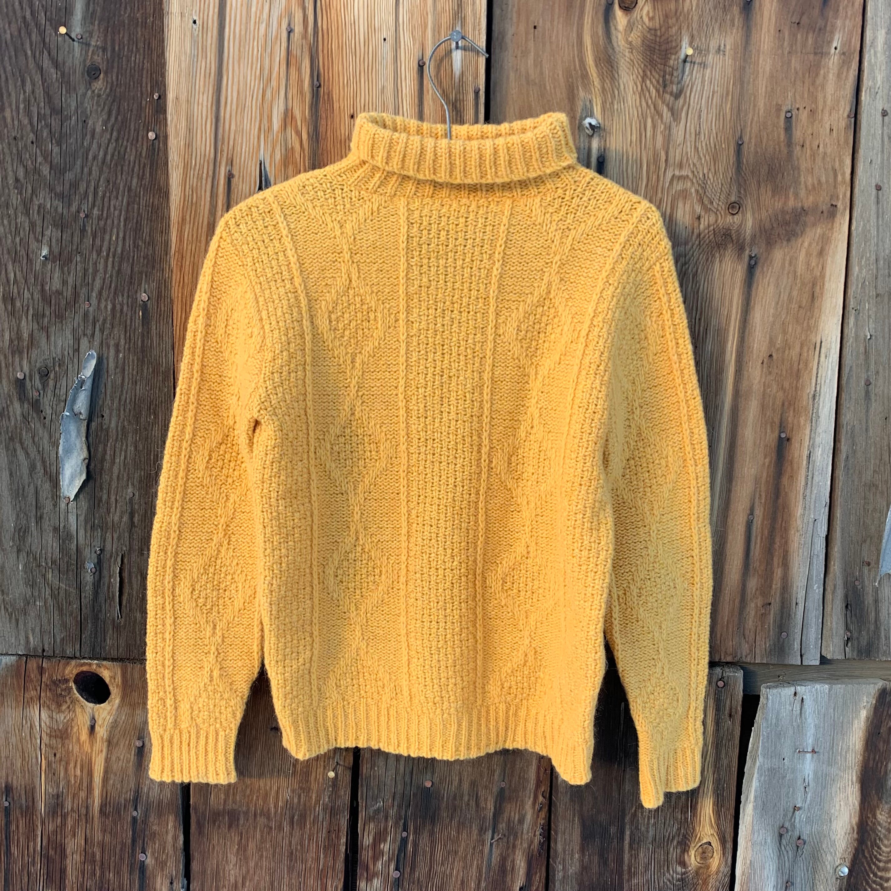 Mustard Yellow Sweater - Etsy