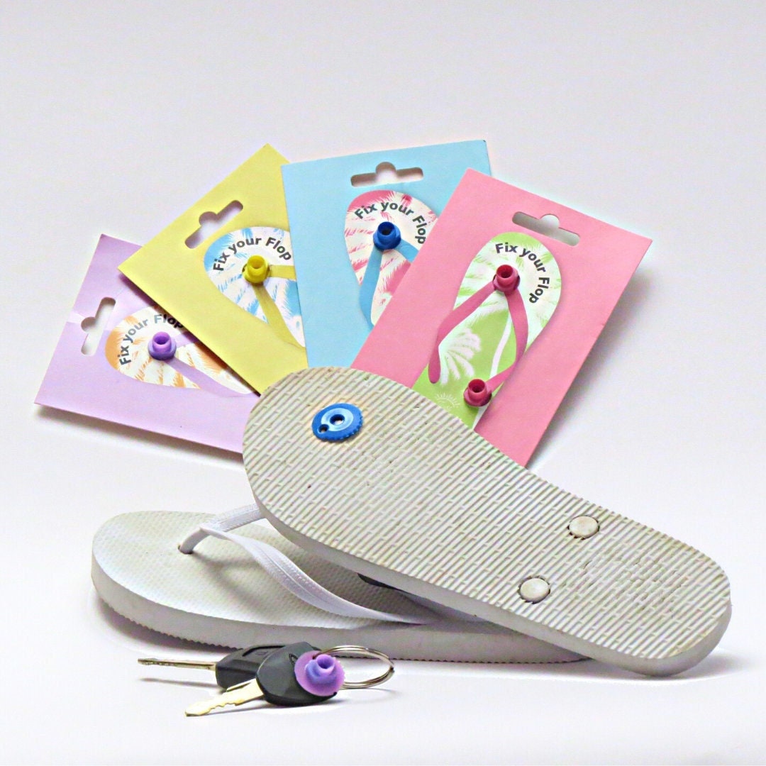 Fix Your Flop If Your Favourite Flip flop Sandal Slip slop or Thong Snaps Just Skrewit to Renew It Repair Your Flip flop in a Flash. Etsy UK