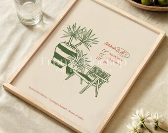 Minimal Wood Frame Mockup, DIN A, 5x7, A4 (PSD)