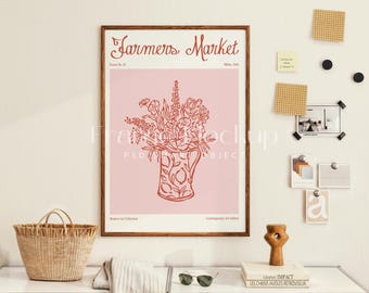 Natural Wood Frame Mockup, DIN A Vertical Poster (PSD)