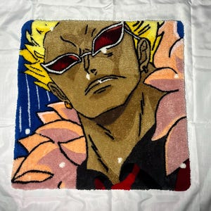 hand made doflamingo rug