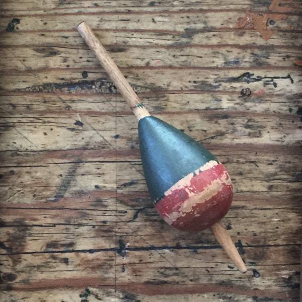 Japanese Wooden Spinning Top Etsy