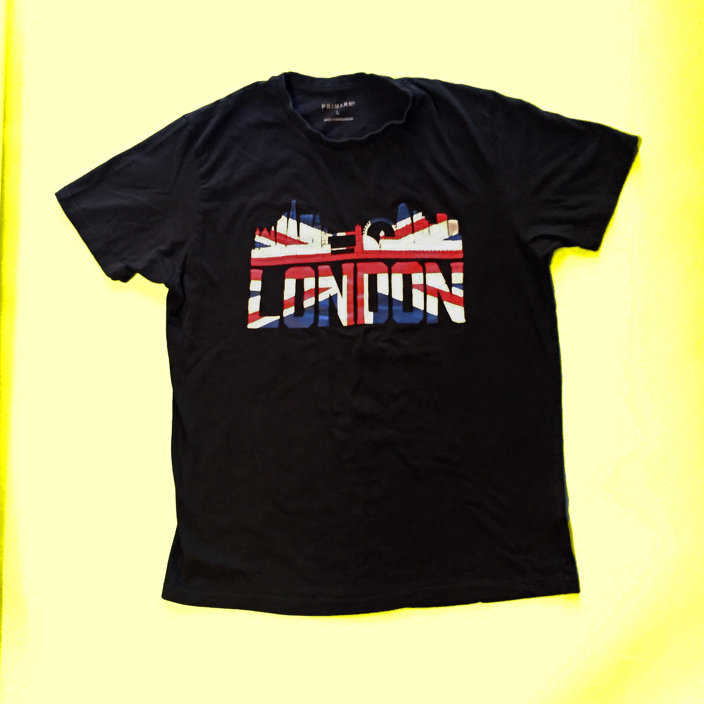 mayoria transportar Noticias LONDON TEE by Primark camiseta negra de manga corta camiseta - Etsy España