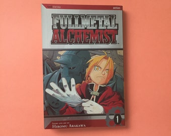 S.A.L.E—JAPANESE MANGA, Fullmetal ALCHEMIST Story and Art by Hiromu Arakawa, Volume 1, Excellent Condition, Japanese Comics, Graphic Novel