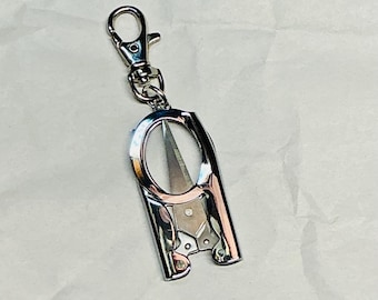 KEYCHAIN, Keyring, Folding Scissors Keychain, Small and Useful, Made of Steel