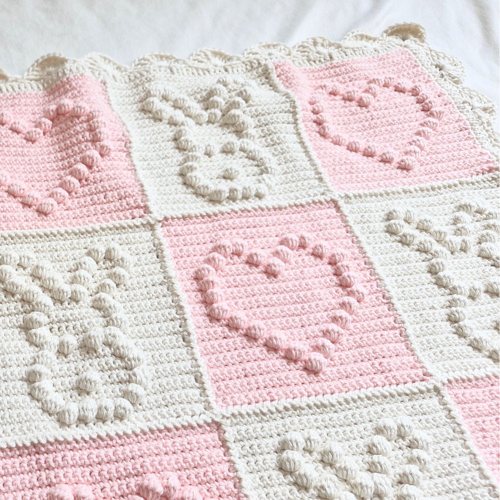 BUNNY BLANKET | Baby Blanket Crochet Pattern | Blanket | Digital PDF ...