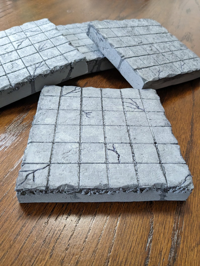 Dnd Tiles Board Game Floor Etsy