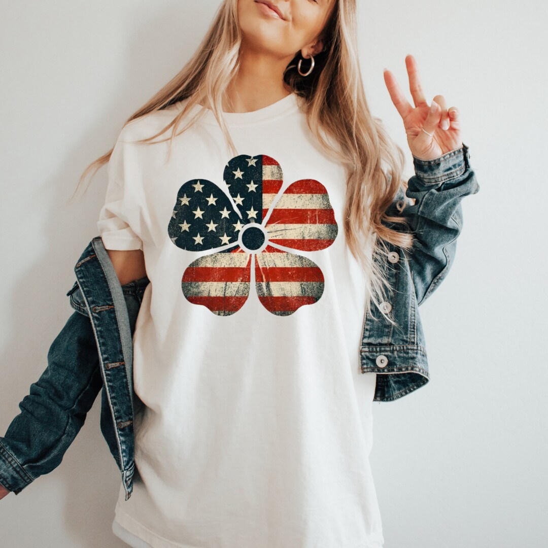 Floral Flag Tee main image 1